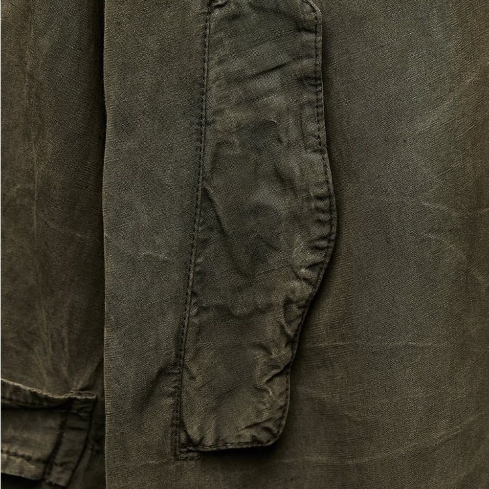 ZARA ZW COLLECTION WASHED LYOCELL TRENCH - Picture 6 of 16